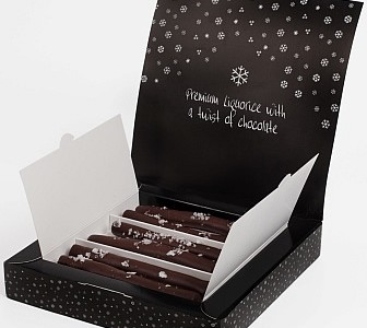 Nyhet som kom in i butiken idag. I år har Lakritsfabriken i Ramlösa tagit fram denna lakritsstång frosty med saltlakrits som är doppad i 63% mörk choklad för att slutligen...